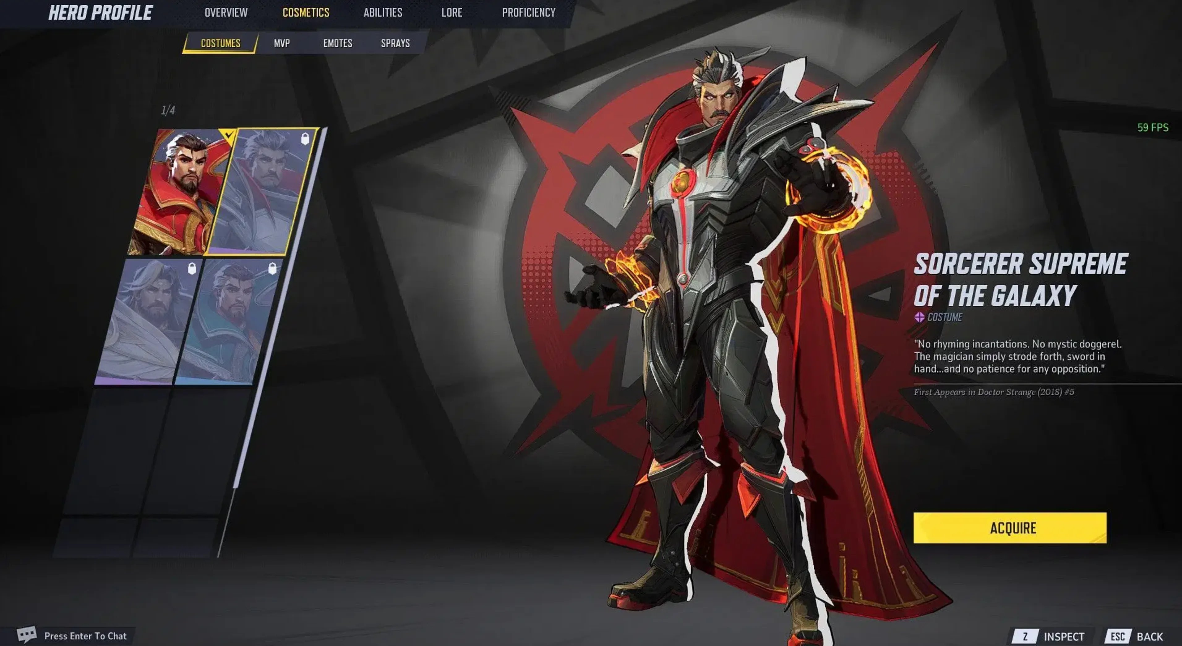 Doctor Strange ban rate